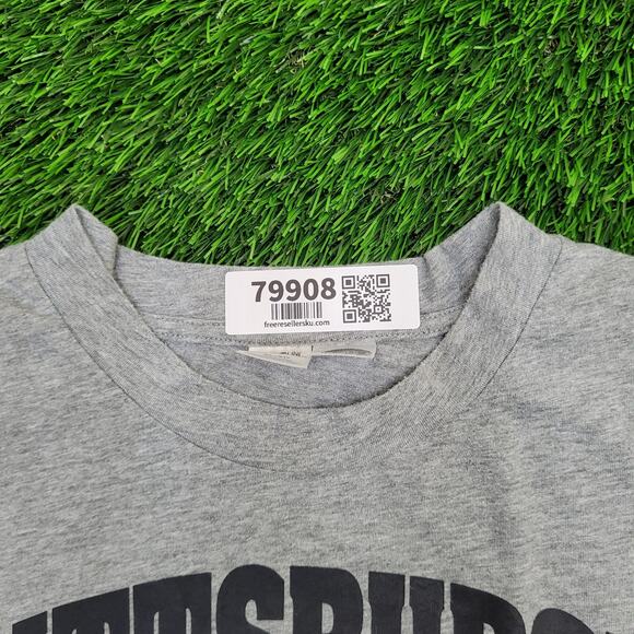 Pittsburgh-Penguins Shirt Womens XL 23x28 Arch Gray - Picture 13 of 13